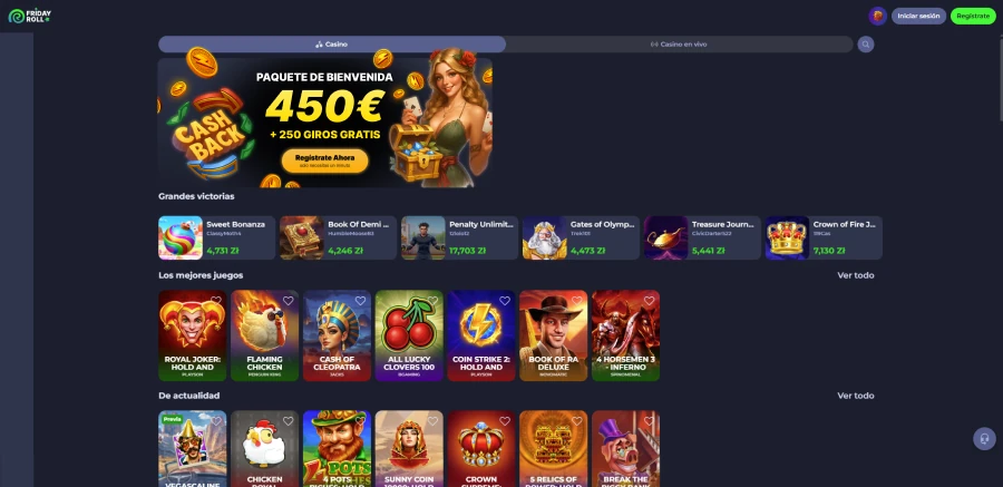 Fridayroll-apuestas